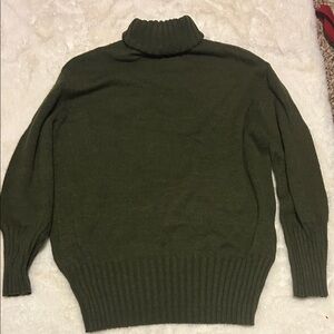 a new day Forest Green Turtleneck Sweater